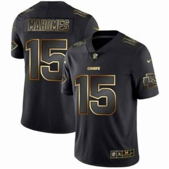 gold mahomes jersey